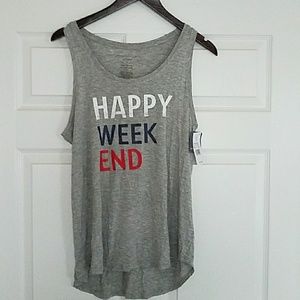 Happy Weekend Soft Sleep Tank from Target